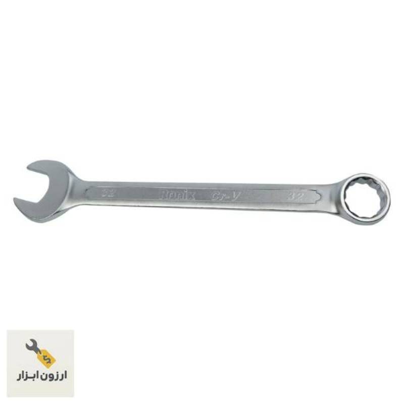 آچار یک سر تخت و یک سر رینگ سایز ۳۲ مدل RH‑2132