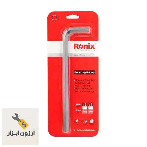 آچار آلن تک بلند ۱۴ mm مدل RH-2027 رونیکس