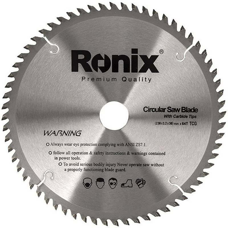 تیغ اره الماسه رونیکس مدل RH-5108 (230×64) – MDF