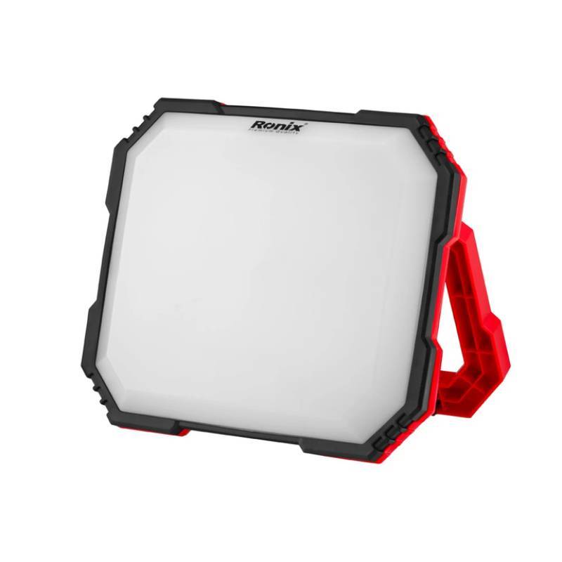 نورافکن LED برقی ۵۰ وات با دسته تاشو رونیکس مدل RH-4217