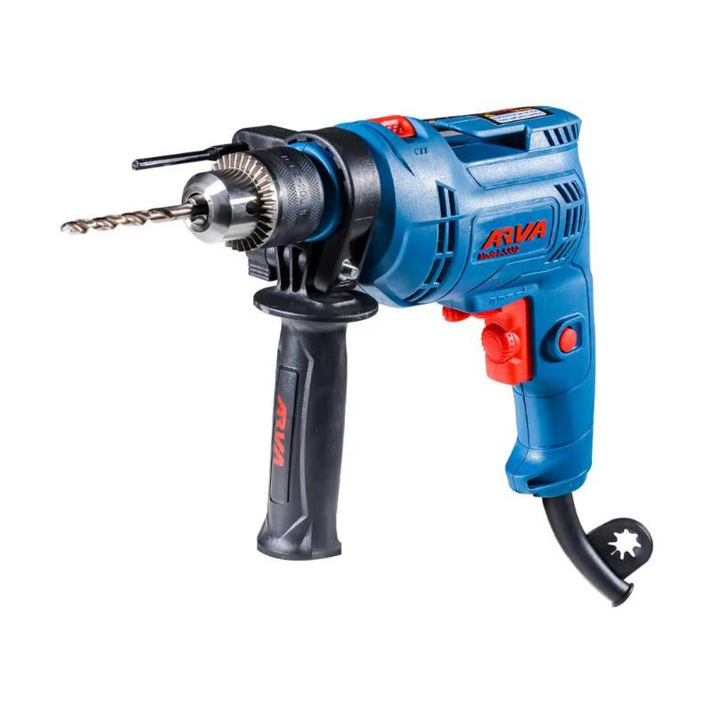 دریل چکشی آروا مدل 5332 – 550 وات، سه نظام آچاری ۱۳ میلی متر