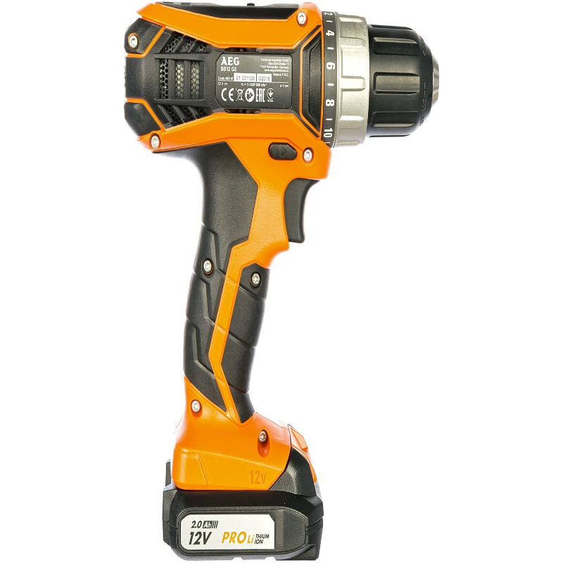 دریل پیچ‌گوشتی شارژی آاگ مدل BS12G3LI-202C