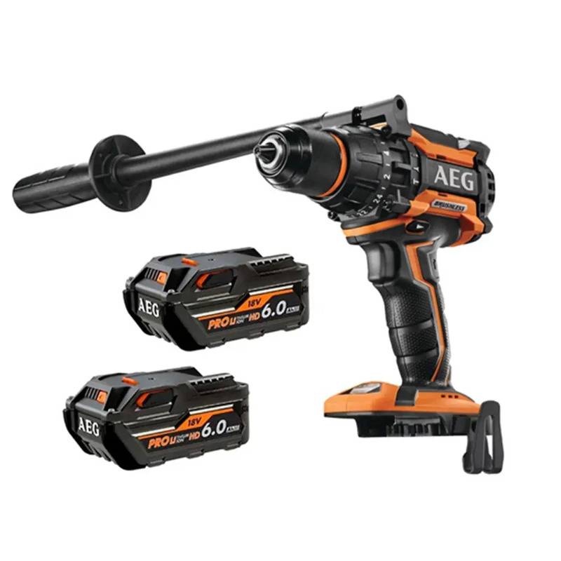 دریل چکشی شارژی آاگ مدل BSB18BL-0 بدون باطری و شارژر