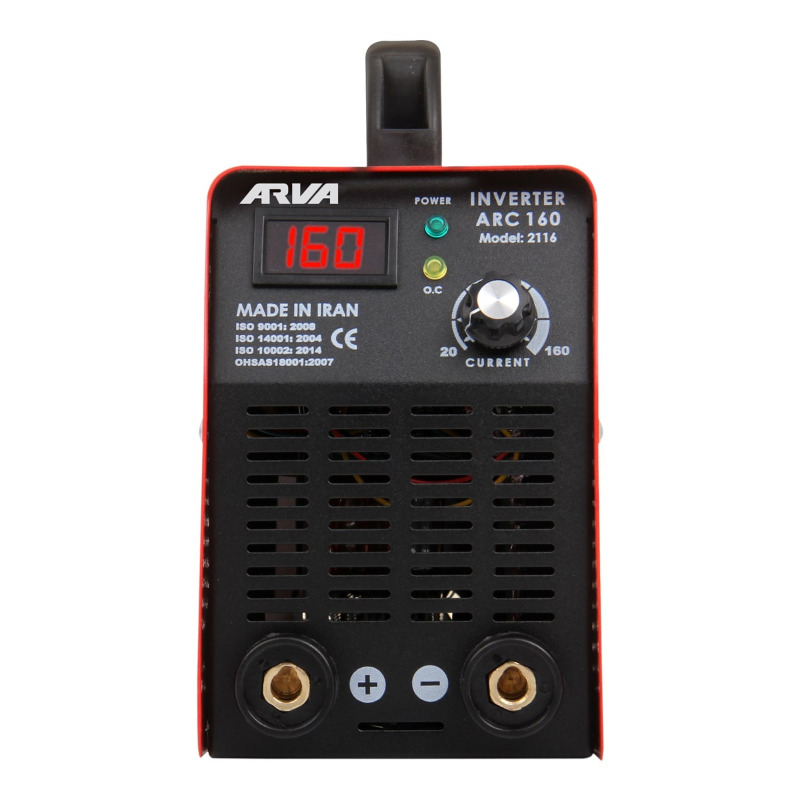 دستگاه جوشکاری اینورتر ۱۶۰ آمپر IGBT ساخت ایران مدل 2116