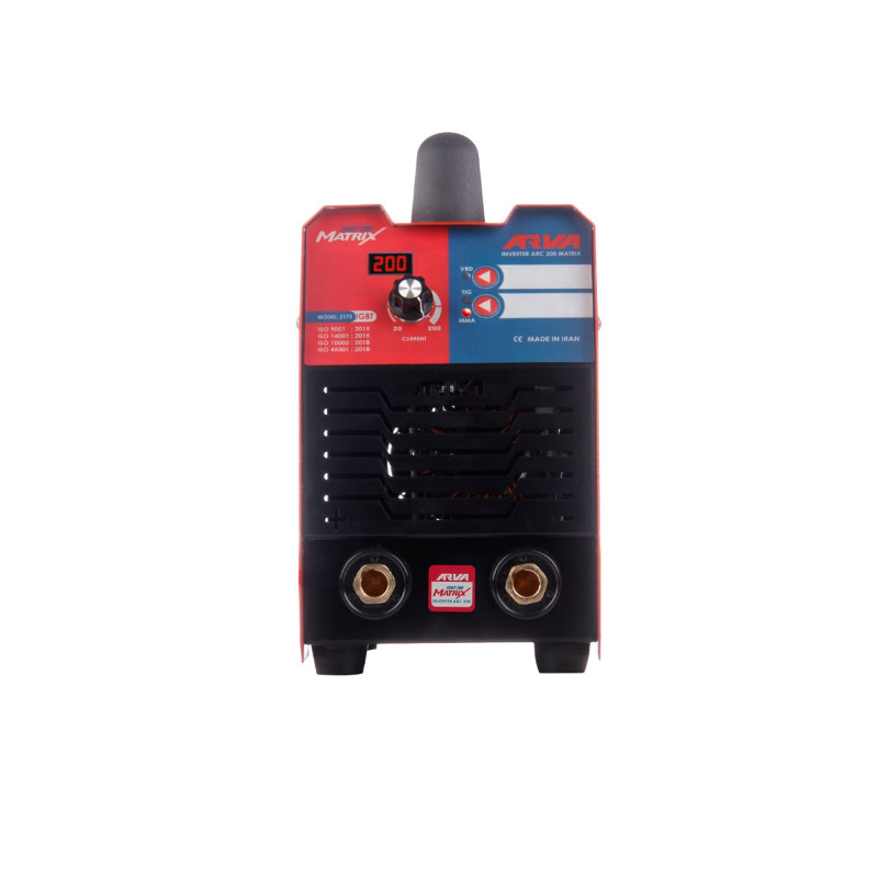 دستگاه جوشکاری اینورتر ماتریکس ۲۰۰ آمپر دو ولوم مدل 2177