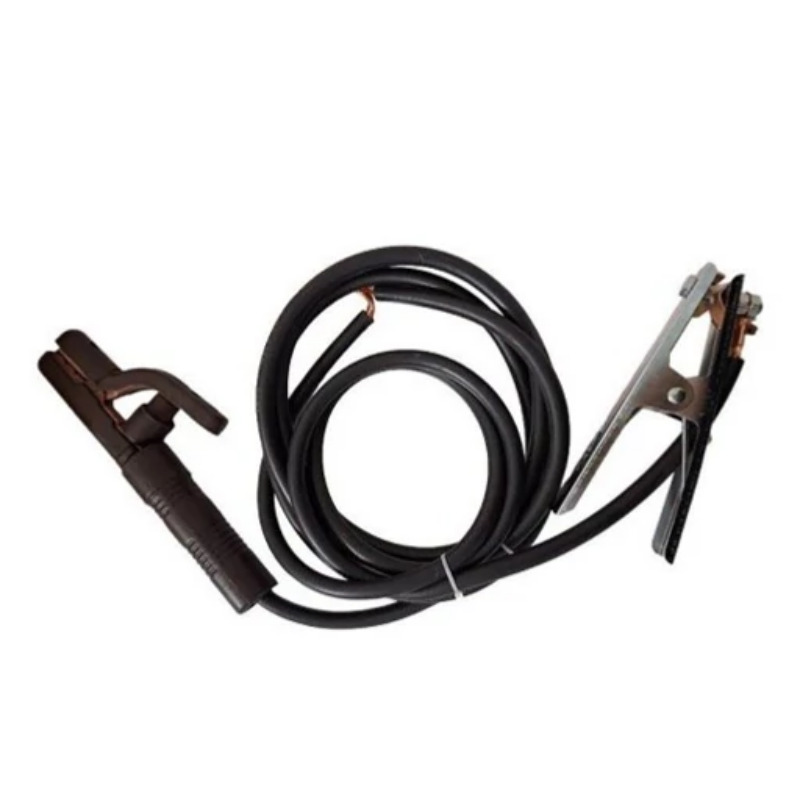 پک کامل جوشکاری با ظرفیت 350 آمپر، کابل مسی استاندرد انبر جوش و اتصال به همراه کابل مسی کلاس B مدل 2450