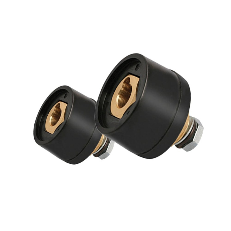 کانکتور مادگی جوشکاری برنجی سایز 75 مدل 1234 آروا