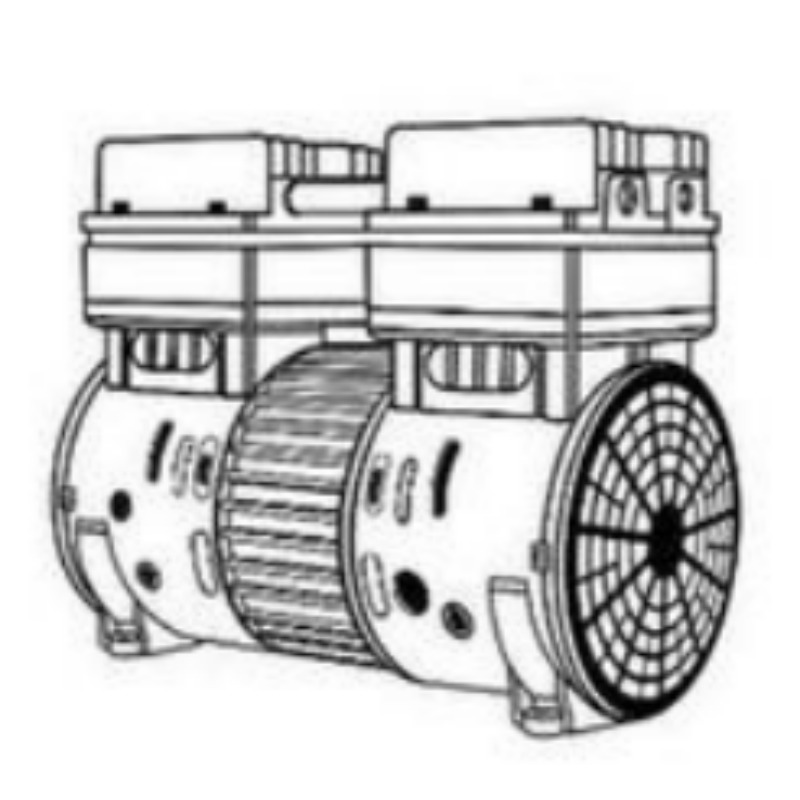 موتور کمپرسور بدون روغن ویوارکس مدل VR7500-W