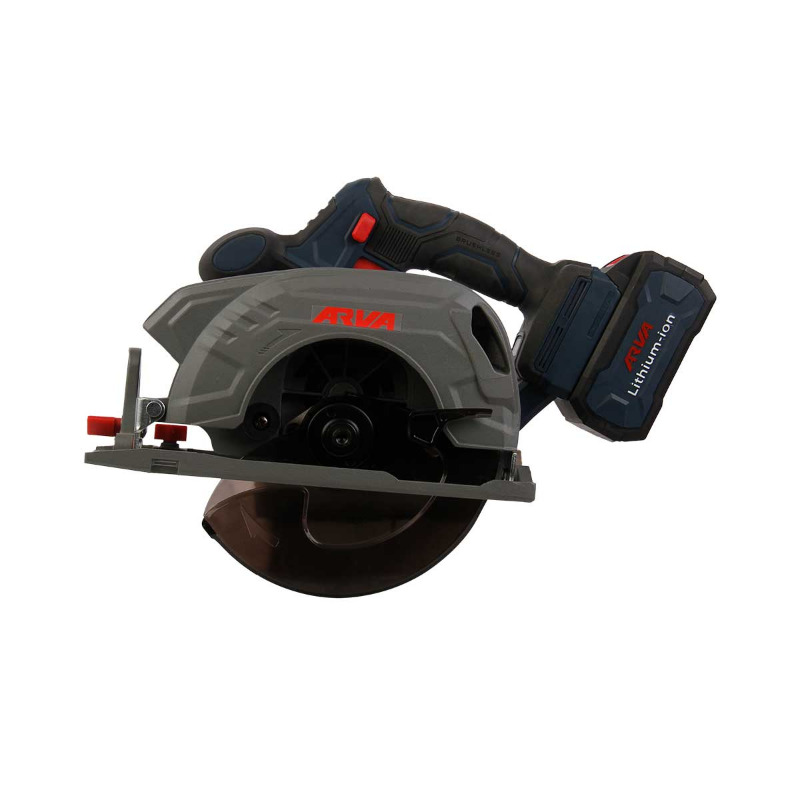 اره گردبر شارژی براشلس ۲۰ ولت آروا مدل 5890