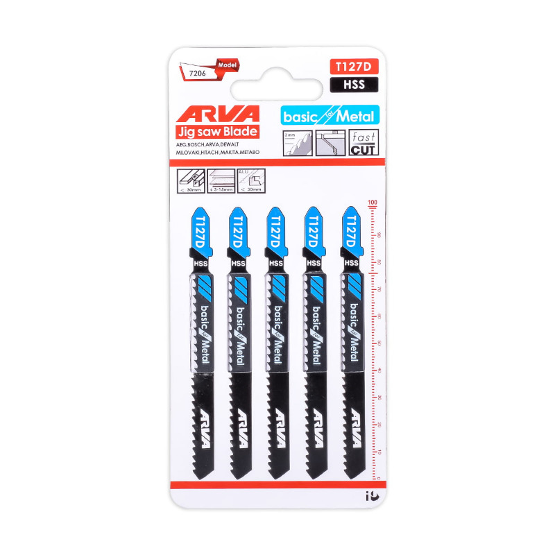 تیغ اره عمود بر آهن T127D مدل 7206 آرو