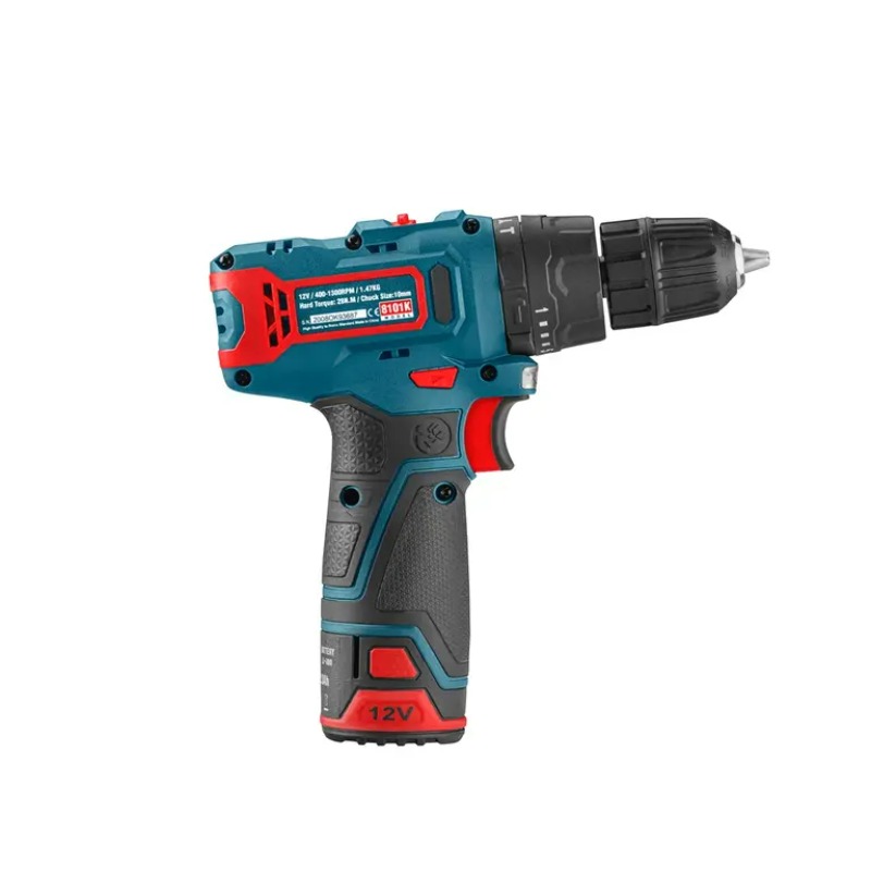 کیت دریل شارژی چکشی ۱۲ ولت مدل 8101K رونیکس