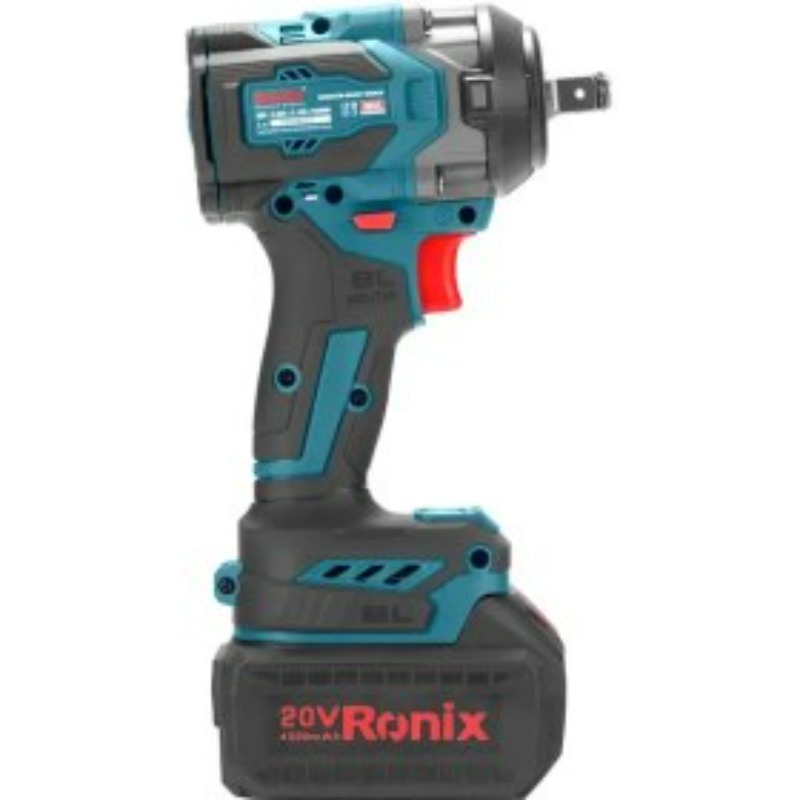 بکس شارژی براش لس ۲۰ ولت ۵۵۰ نیوتن متر مدل ۸۶۵۵ رونیکس