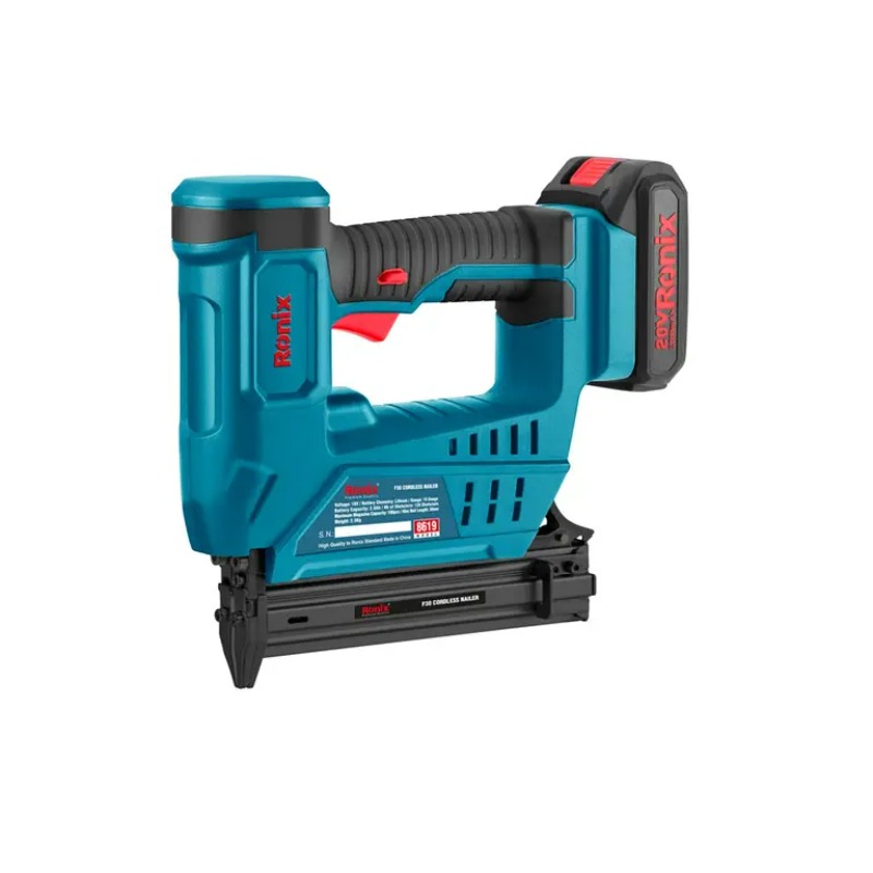 میخ کوب شارژی اسکا F30 ۲۰ ولت مدل ۸۶۱۹ رونیکس