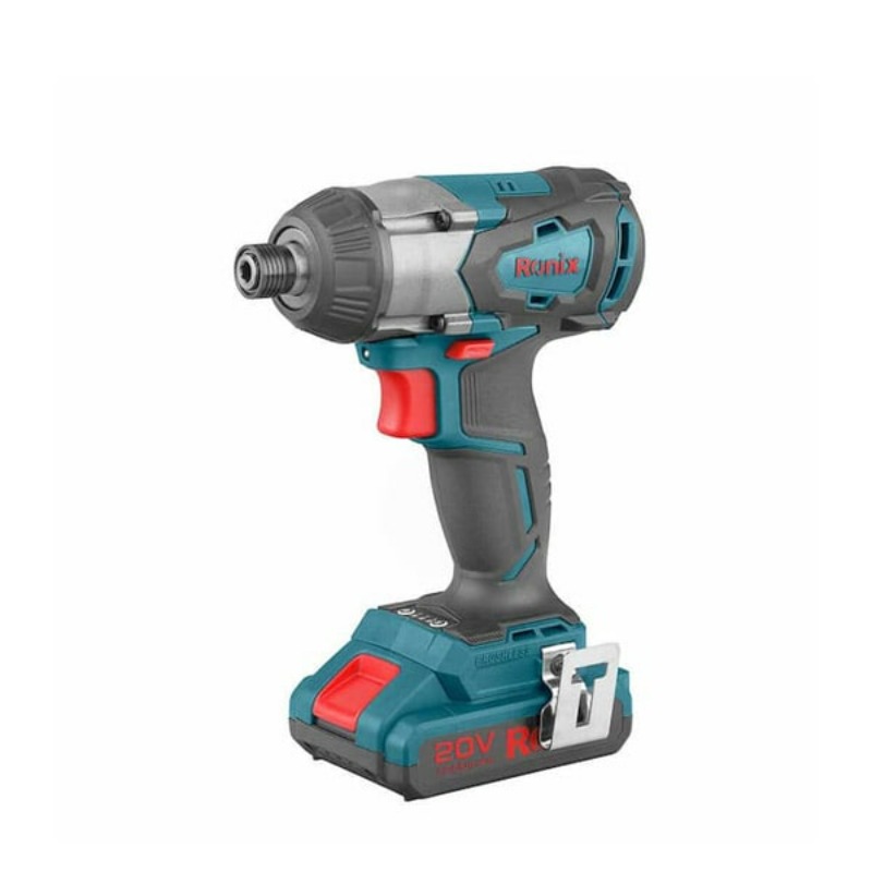 پیچ گوشتی شارژی براش لس ۲۰ ولت مدل ۸۹۰۶ رونیکس