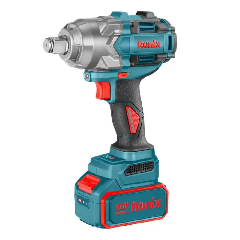 بکس شارژی براش لس ۲۰ ولت ۱۰۰۰ نیوتن متر مدل ۸۶۷۵ رونیکس