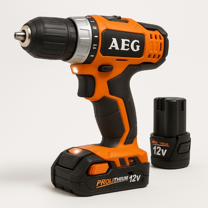 دریل پیچگوشتی ۱۲ ولت AEG BBS12C2LI با چراغ LED