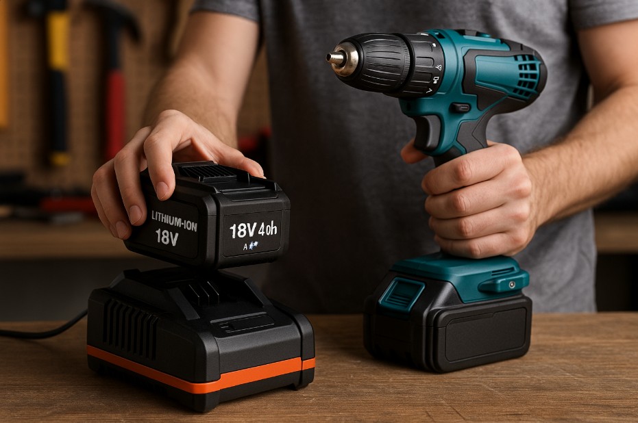 maintaining lithium battery of cordless drill