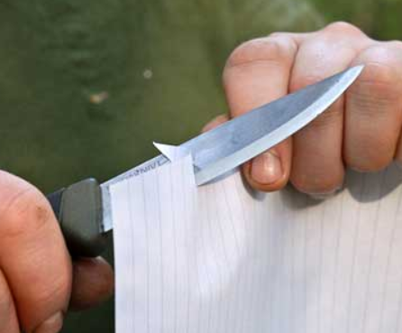 تست برش بعد از نصب تیغ جدید