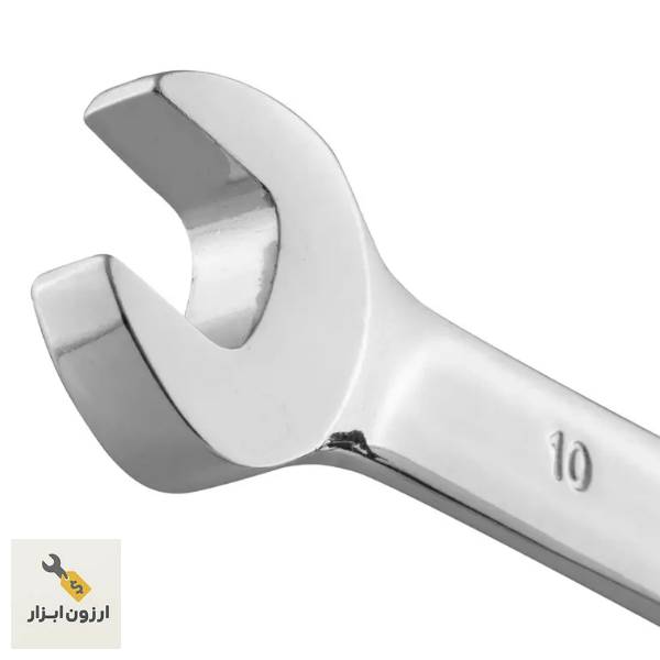 آچار دستی یک سر جغجغه / یک سر تخت رونیکس مدل RH‑2160 سایز ۱۰ میلی متر