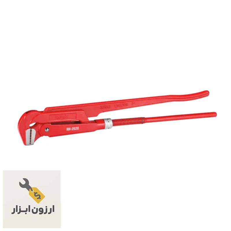 آچار دو دسته لوله گیر سایز ۲ اینچ مدل RH‑2520