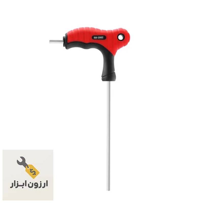 آچار آلن دسته T شش گوش سایز ۳ mm مدل RH‑2002