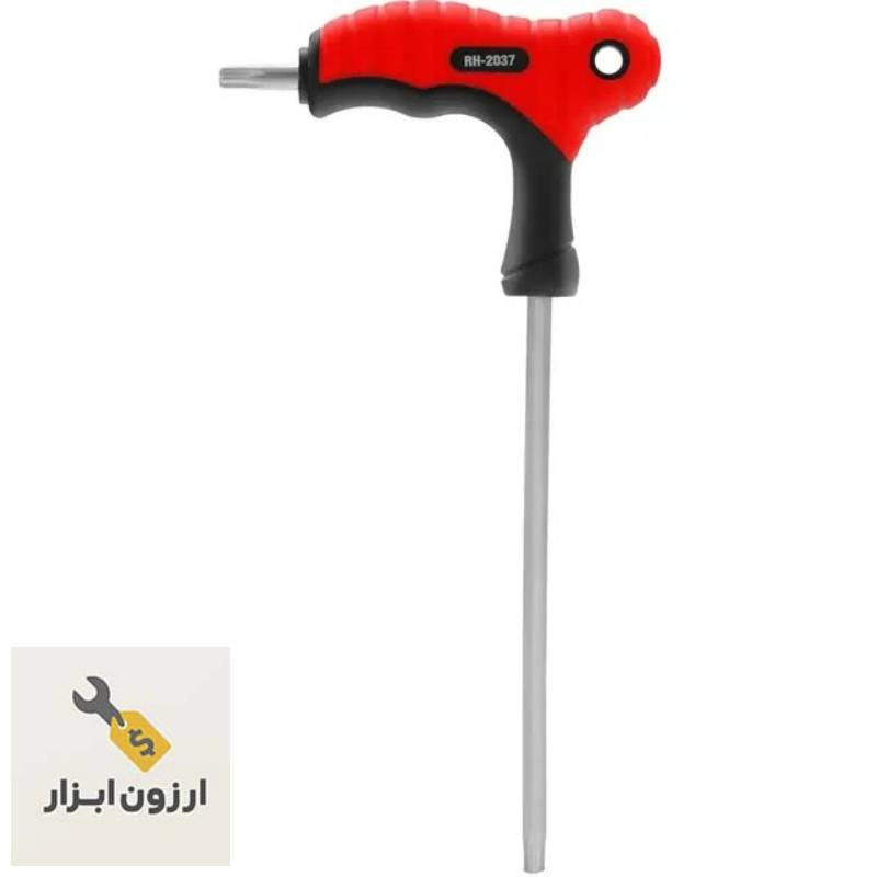 آچار آلن دسته T ستاره ای سایز T20 مدل RH-2037 رونیکس