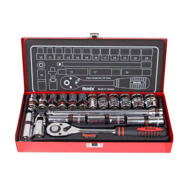 جعبه بکس ۲۰ پارچه رونیکس مدل RH-2620